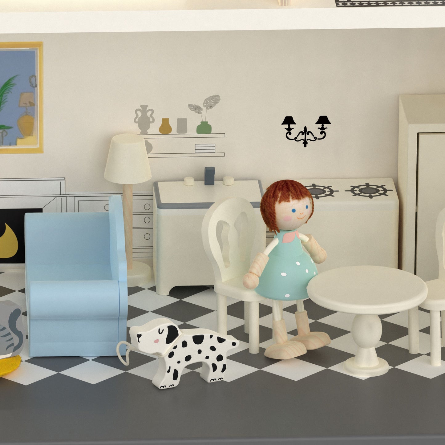 Casa de Muñecas Vintage