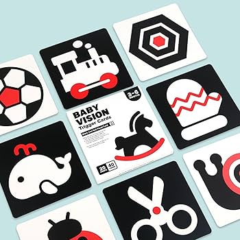 Tarjetas de Contraste 3 - 6 meses