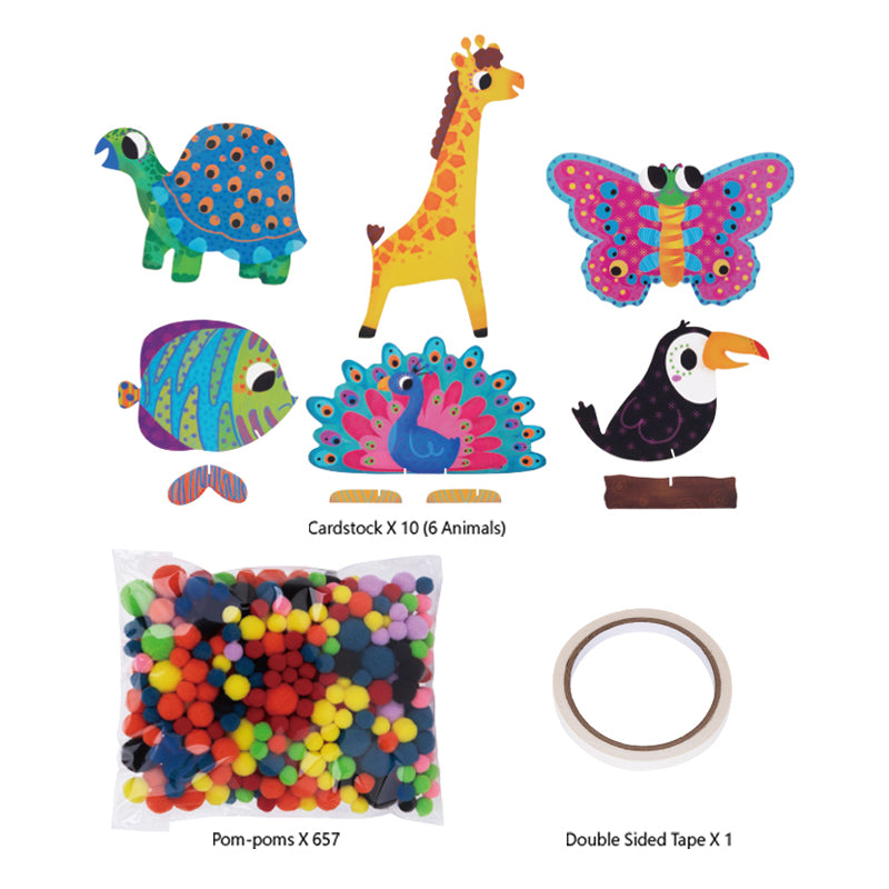 Kit de Pompom Animales