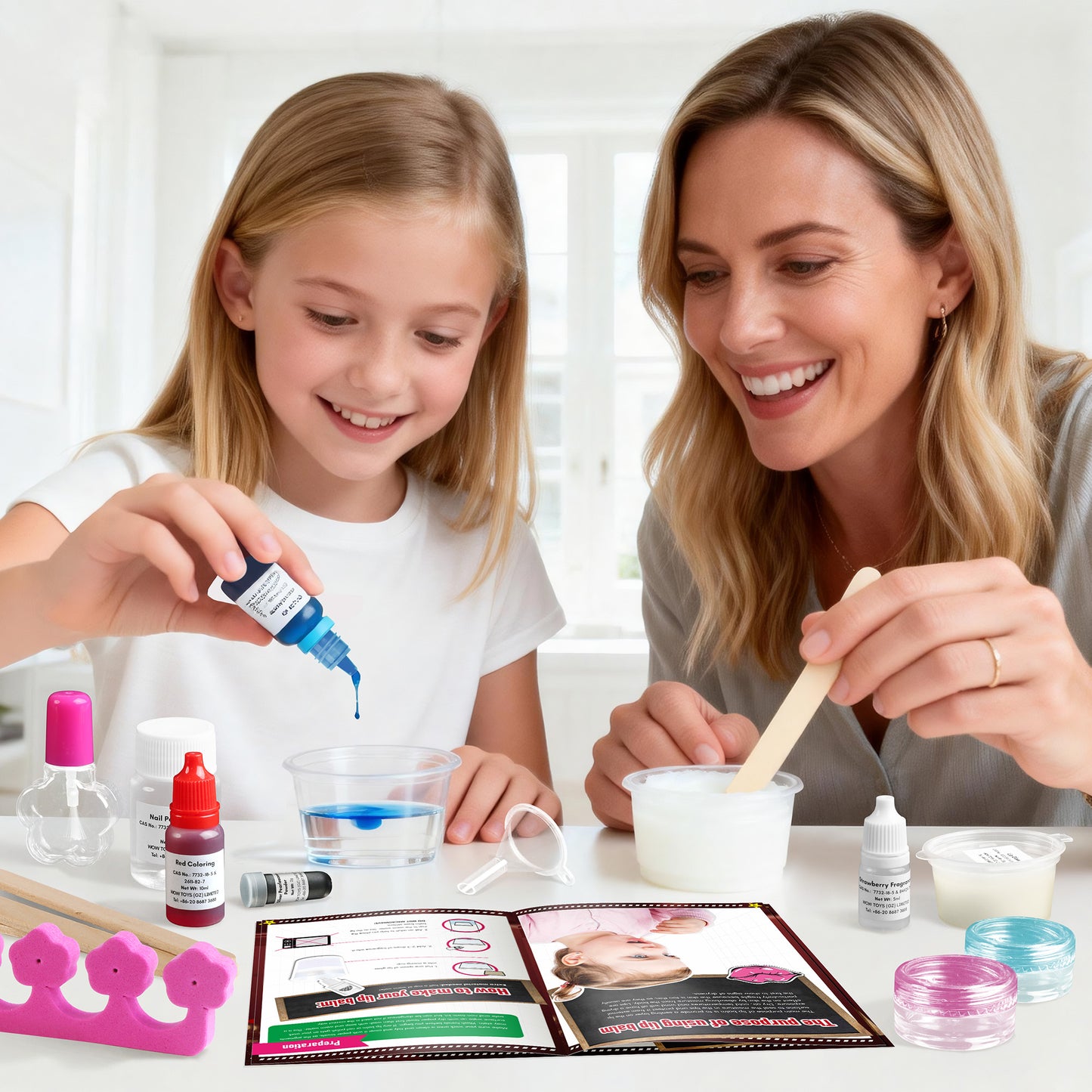 Kit Creativo de Esmaltes y Labial