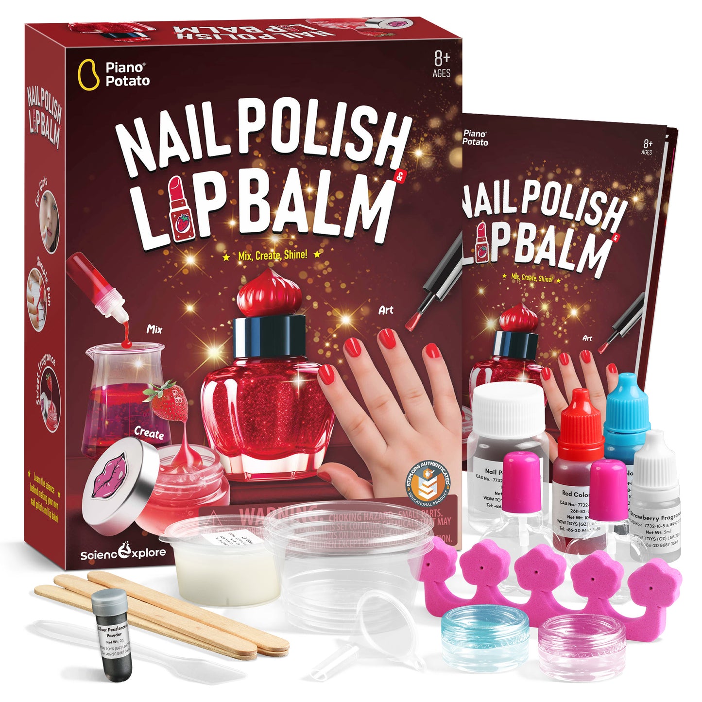 Kit Creativo de Esmaltes y Labial
