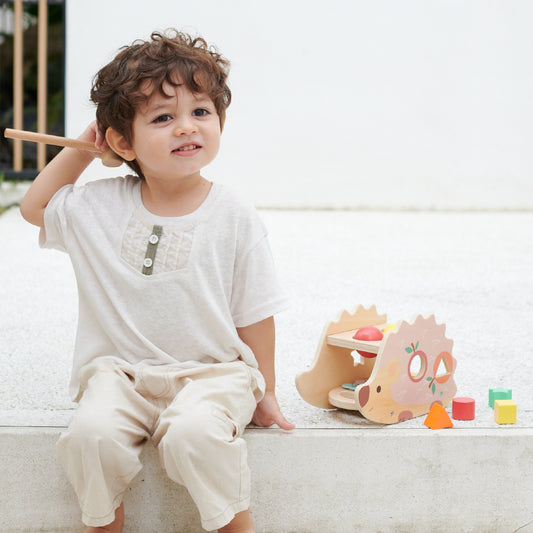 Erizo para golpear y aprender