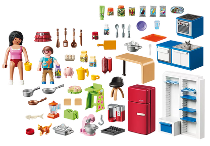 Cocina para casa de muñecas Playmobil