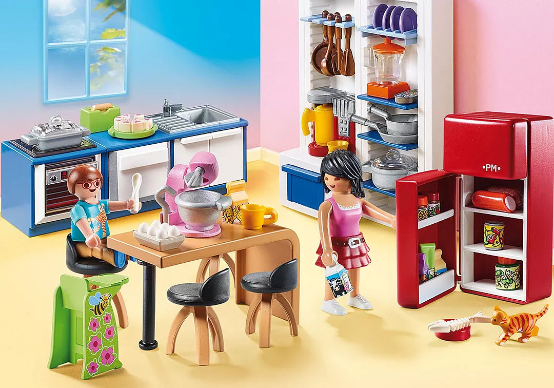 Cocina para casa de muñecas Playmobil