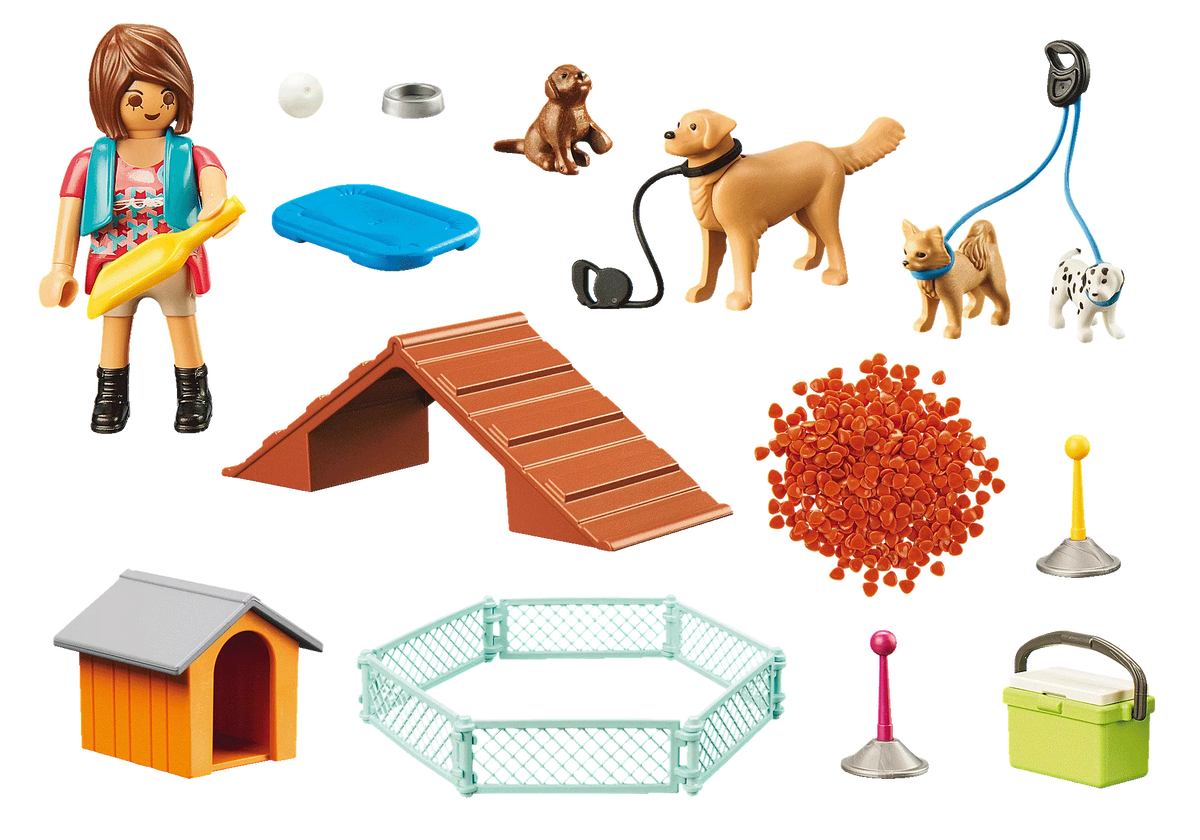 Entrenadora de Perros Playmobil