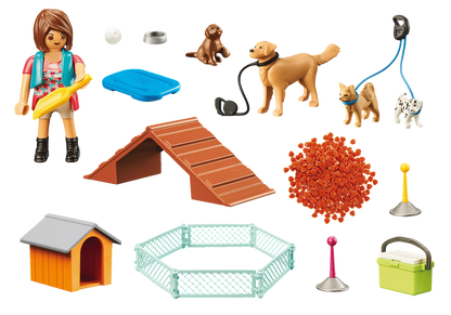 Entrenadora de Perros Playmobil