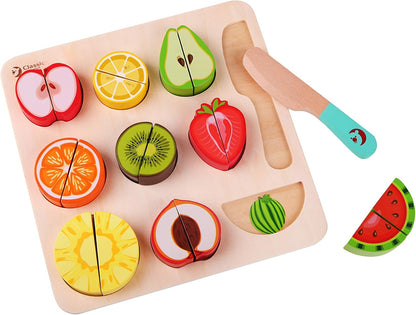 Rompecabezas de corte de frutas