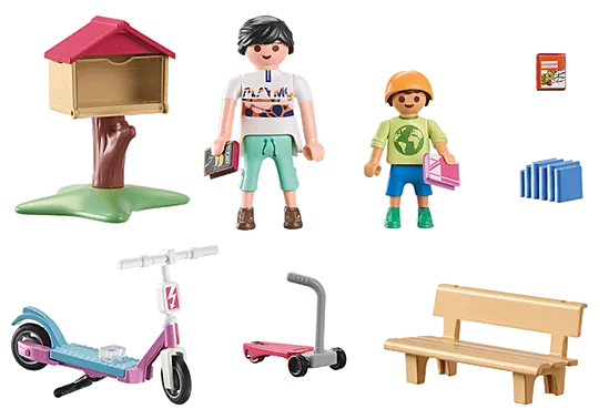 Set Intercambio de Libros Playmobil