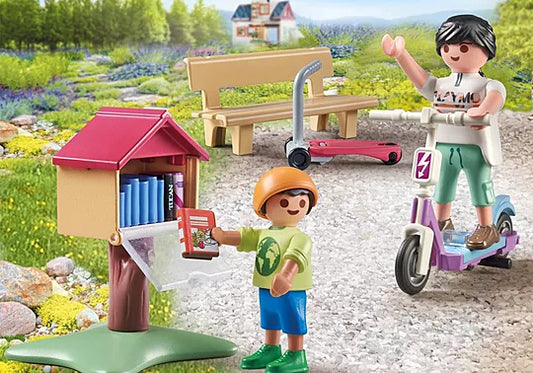 Set Intercambio de Libros Playmobil