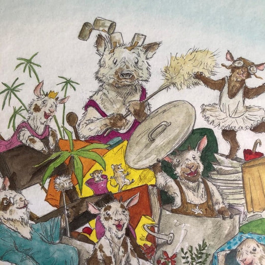 Libro Los siete tremendos Cabritos