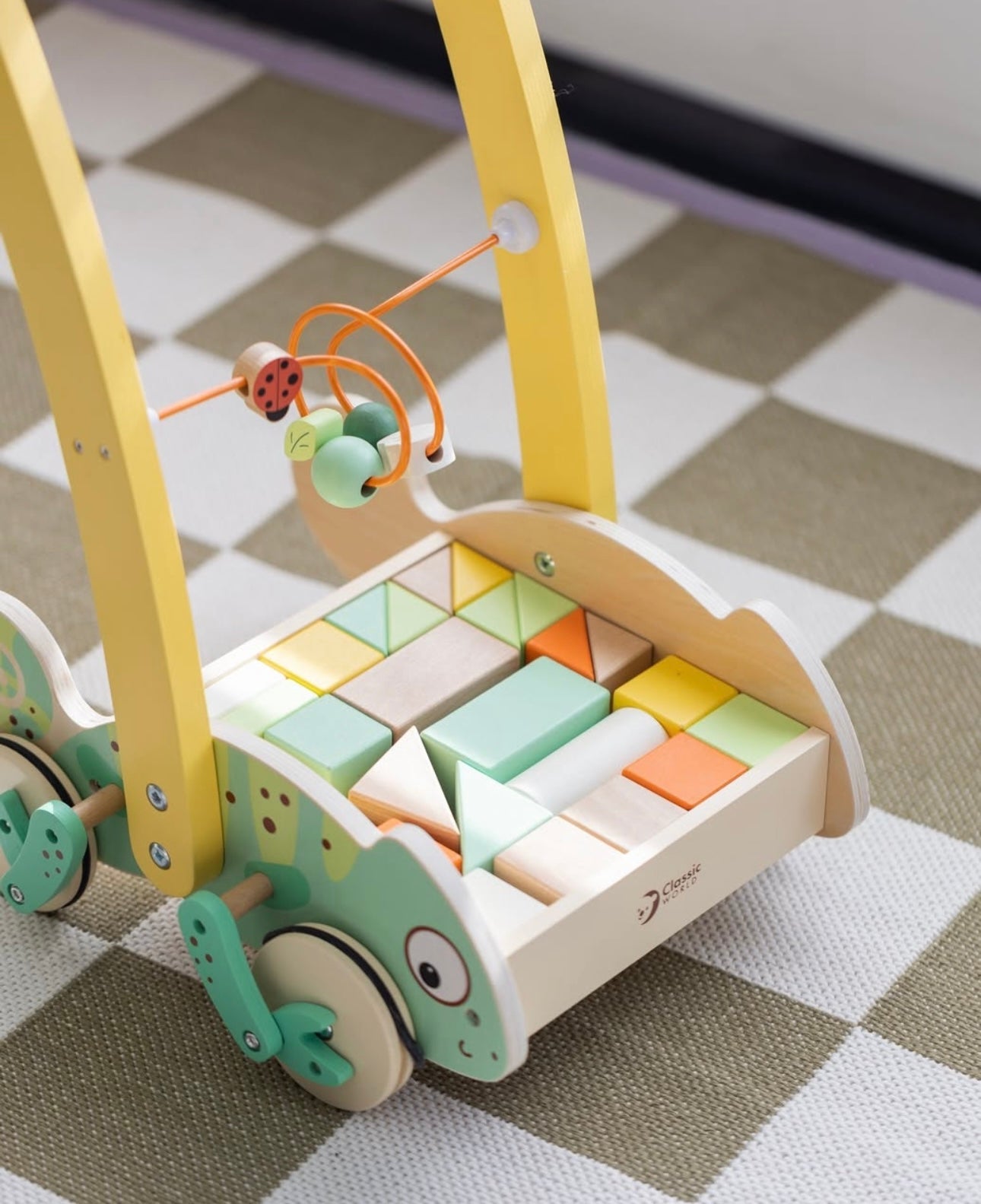 Caminador de Iguana con Bloques