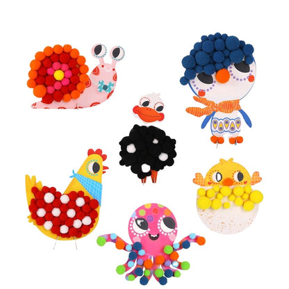 Kit de Pompom Personajes