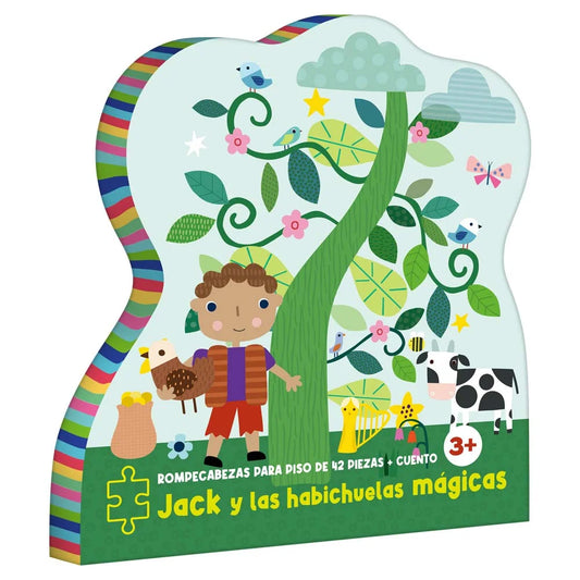 Jack y las Habichuelas mágicas Rompecabezas + Cuento