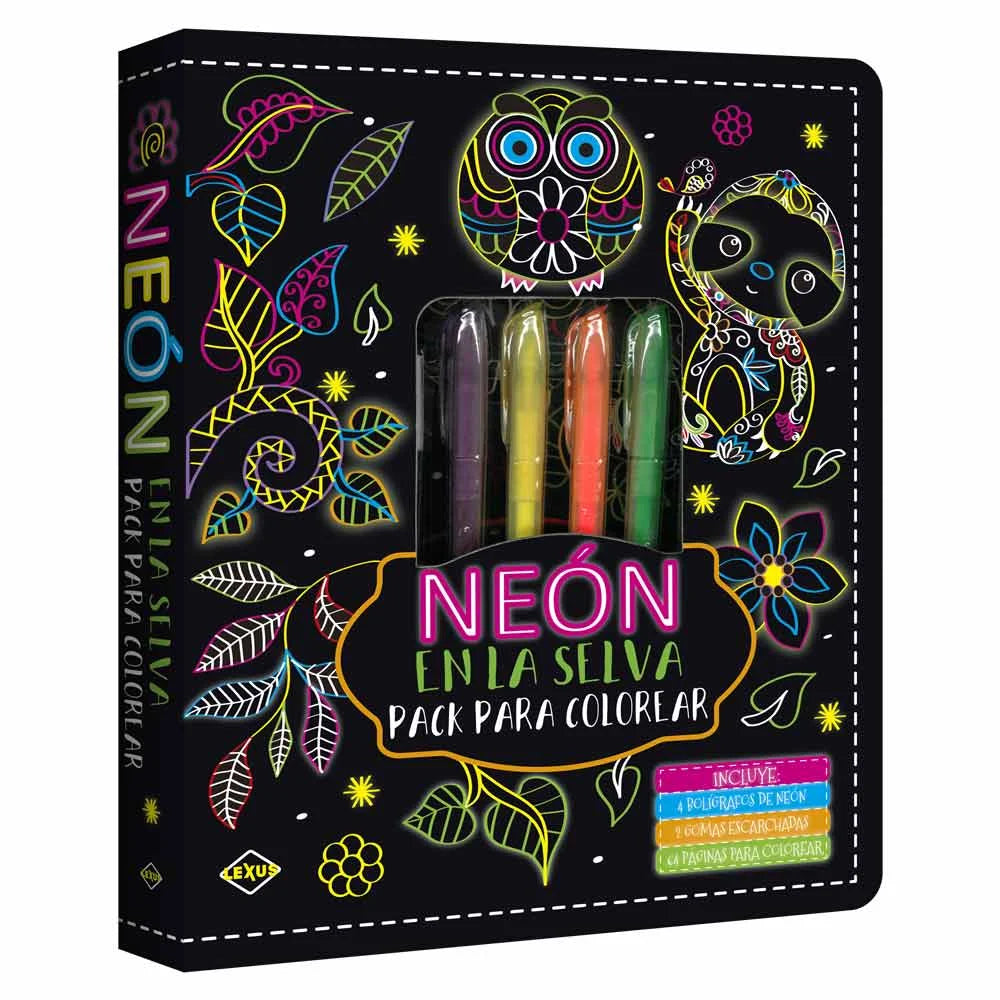 Pack de Neón para colorear