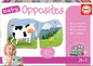 Puzzle Opuestos para bebés