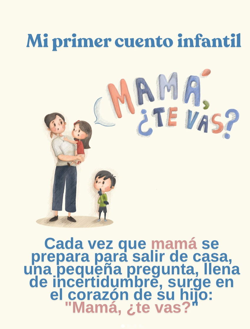 Libro Mamá ¿te vas?