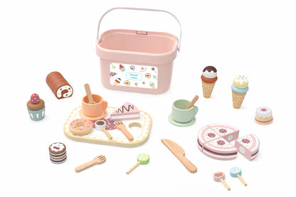 Set de Té de Madera