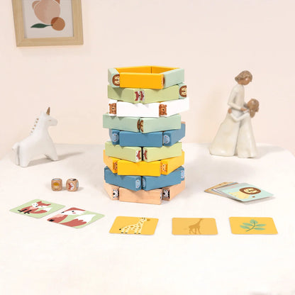 Jenga de Animales
