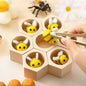 Juego de Abejas de Madera