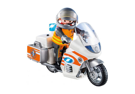 Moto de Rescate Playmobil