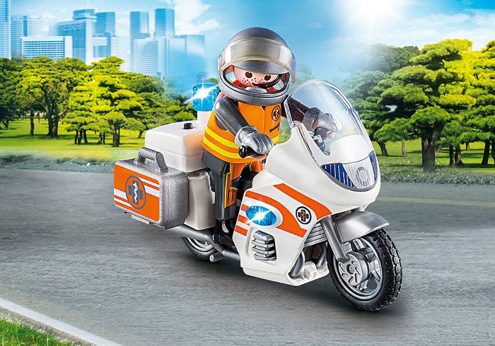 Moto de Rescate Playmobil