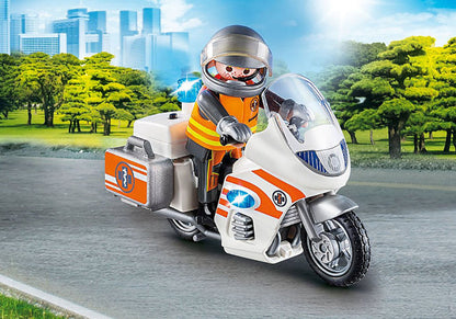 Moto de Rescate Playmobil