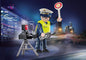 Policia con Radar Playmobil