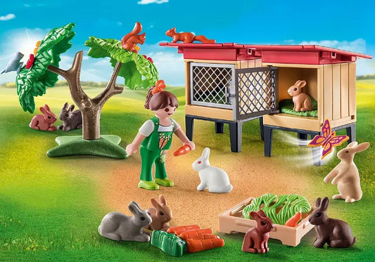 Conejera Playmobil