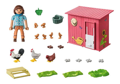 Gallinero Playmobil