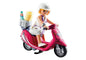 Chica con Scooter Playmobil